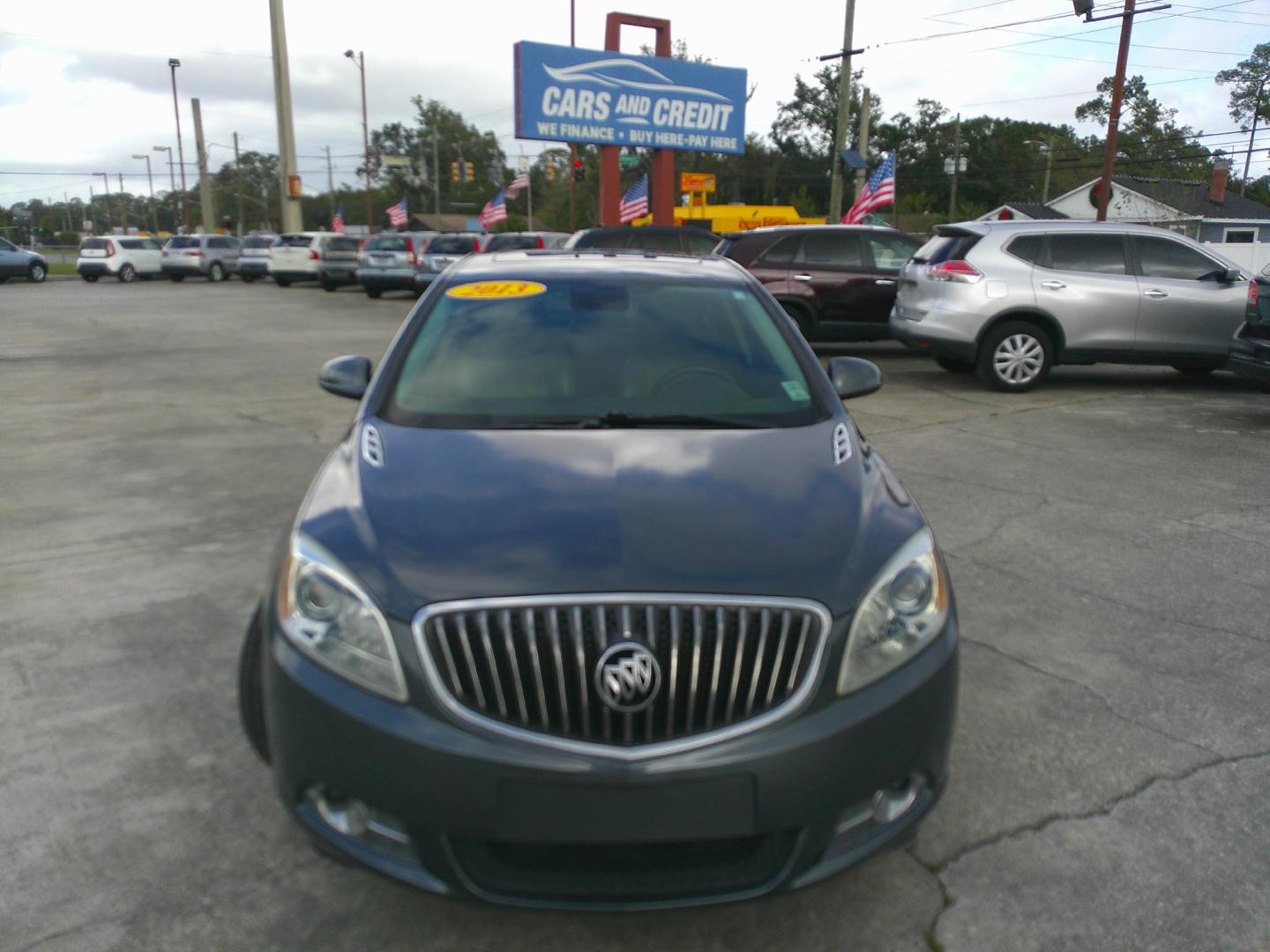 2013 GRAY BUICK VERANO CONVENIENCE (1G4PR5SK5D4) , located at 10405 Abercorn Street, Savannah, GA, 31419, (912) 921-8965, 31.988262, -81.131760 - Photo#0